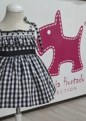 Vestido Tirantes Vichy Niña by Maria Hurtado